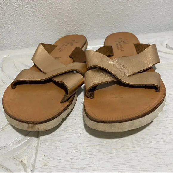 Joie San Remo Sandals in Rose Gold 38 - Picture 6 of 8